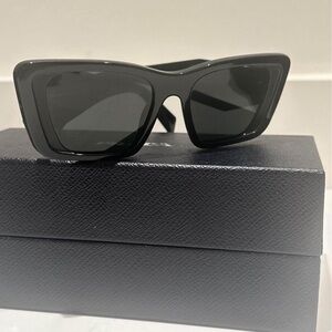 Prada symbole evolution square black sunglasses
